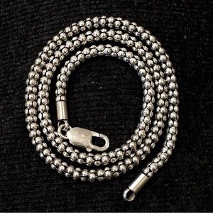 *Just sold* Silpada .925 Popcorn Chain 17 1/4”
